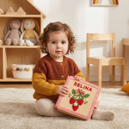 Kids Felt Book Personalized