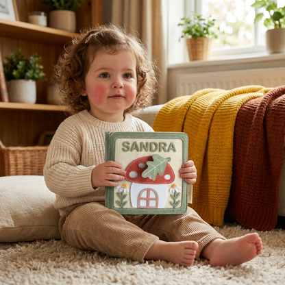 Kids Felt Book Personalized