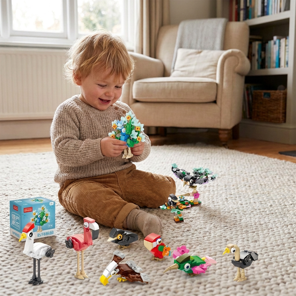 Animal Building Blocks Set