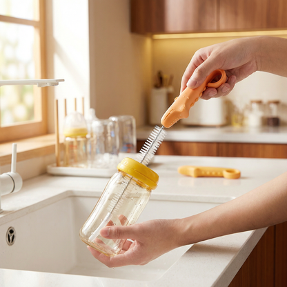Flexible Straw Cleaning Brush – Long Tube Cleaner for Bottles, Pacifiers & Drinking Cups