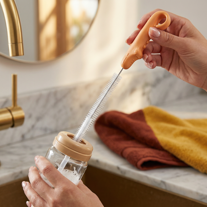Flexible Straw Cleaning Brush – Long Tube Cleaner for Bottles, Pacifiers & Drinking Cups