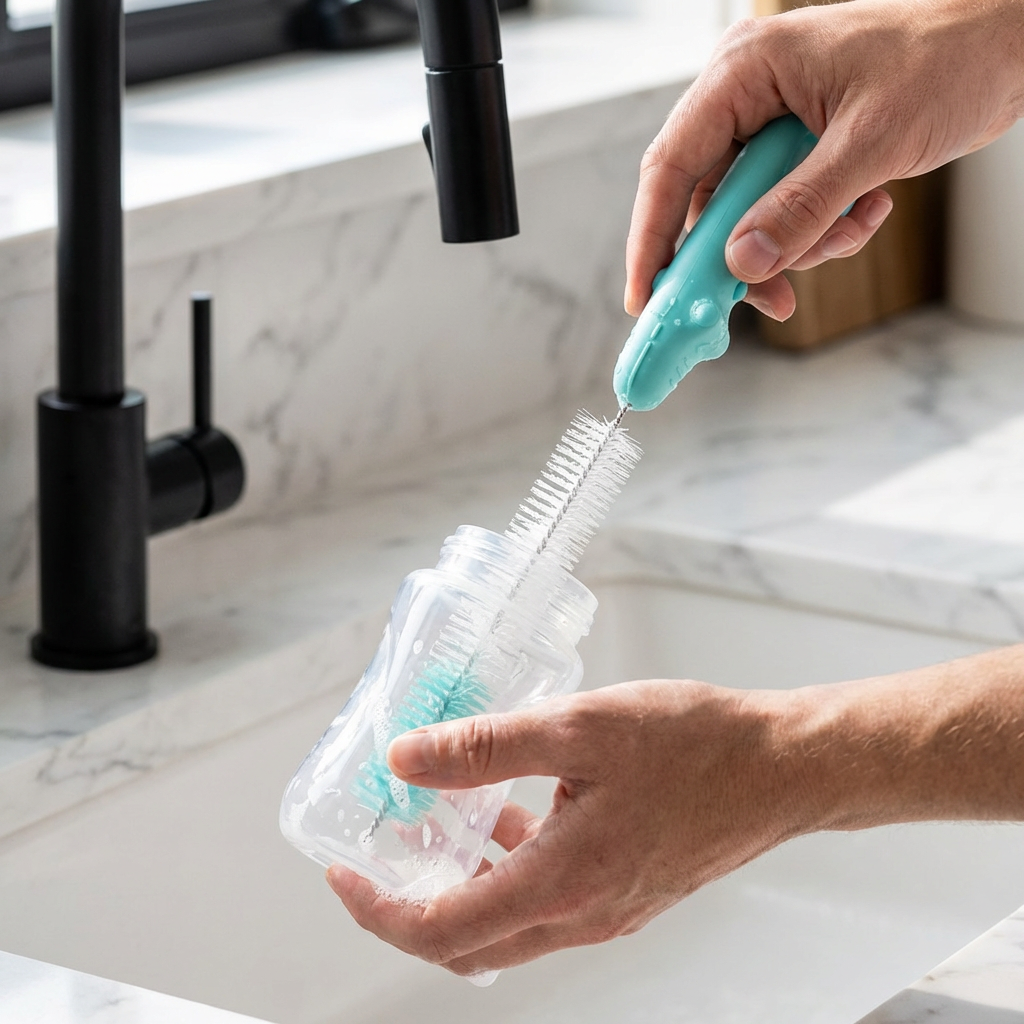 Flexible Straw Cleaning Brush – Long Tube Cleaner for Bottles, Pacifiers & Drinking Cups