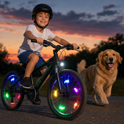 Colorful LED Bicycle Wheel Spoke Lights