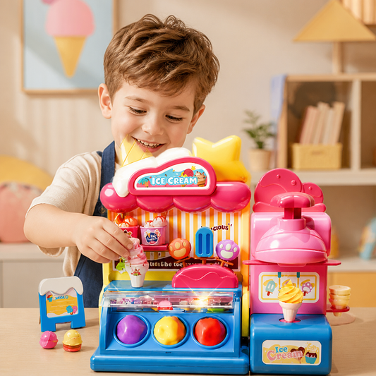 DIY Ice Cream Clay Maker Playset