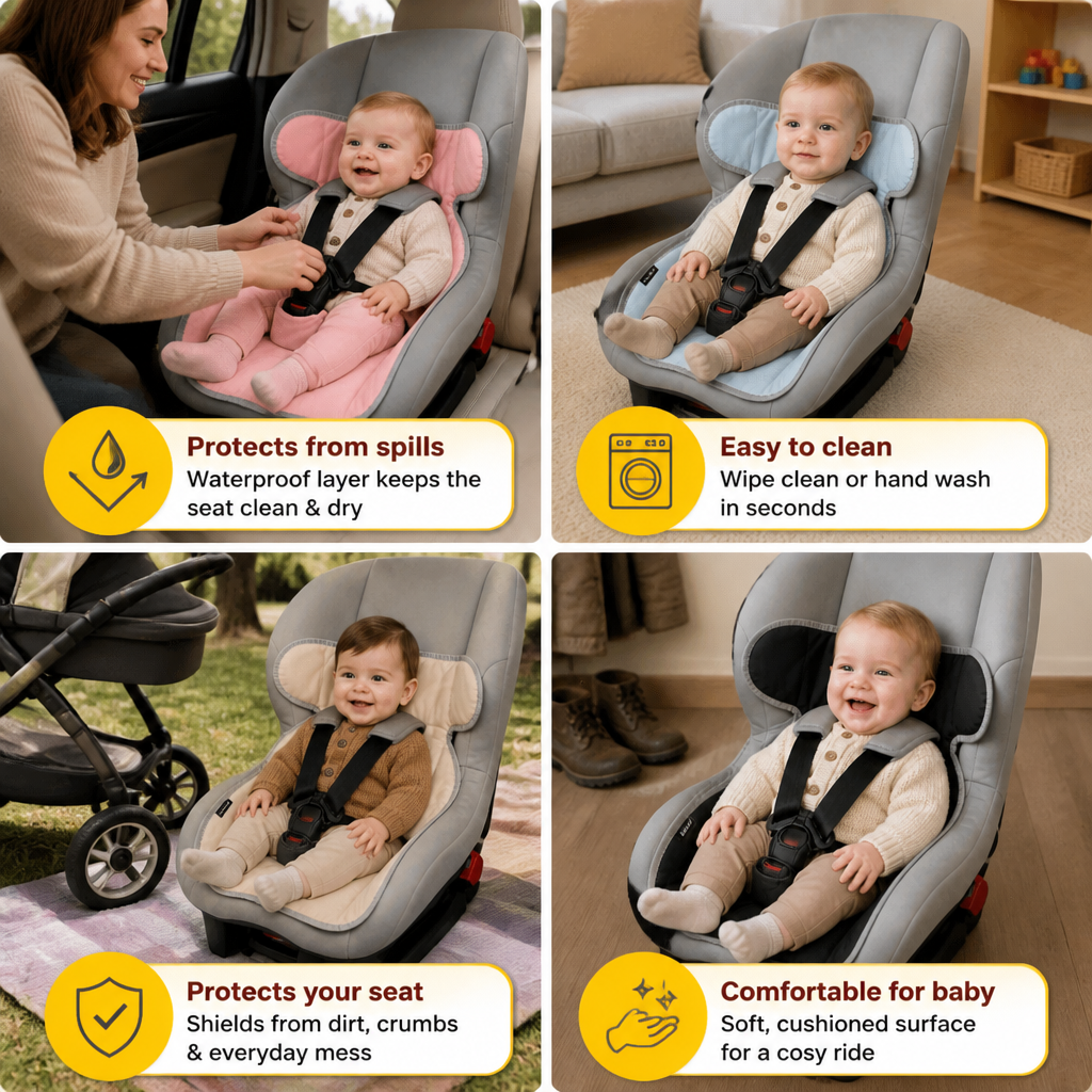 Waterproof Car Seat Protector for Child Seats