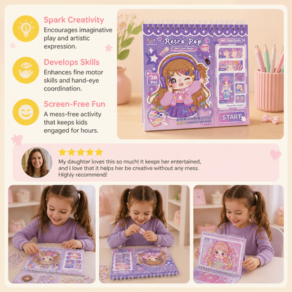 Princess Dress-Up Sticker Activity Book