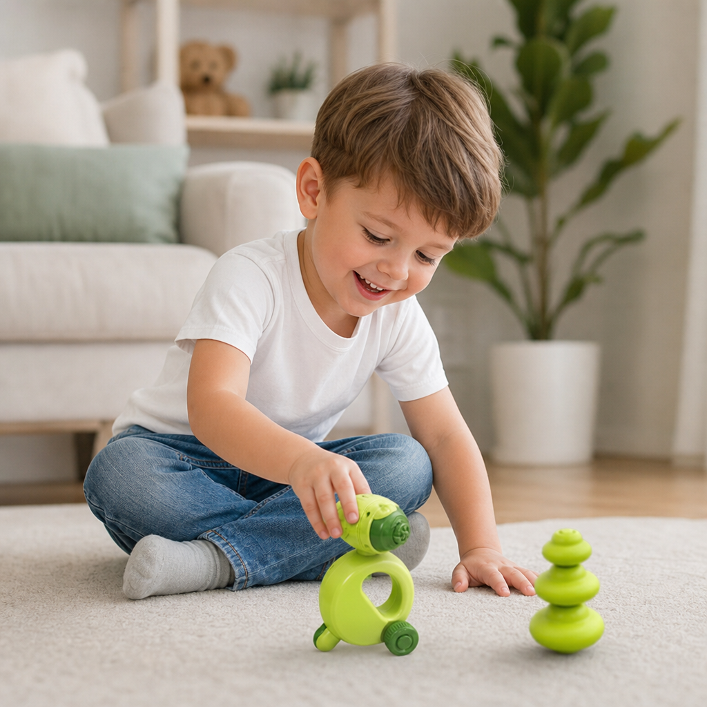 5-in-1 Gyro Educational Toy – Spinning, Balancing & Stacking Skill Game for Kids