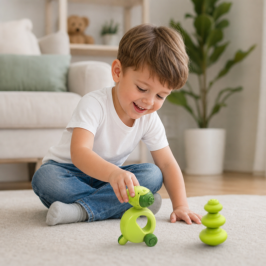 5-in-1 Gyro Educational Toy – Spinning, Balancing & Stacking Skill Game for Kids