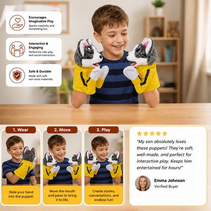 Boxing Husky Funny Kids Toy