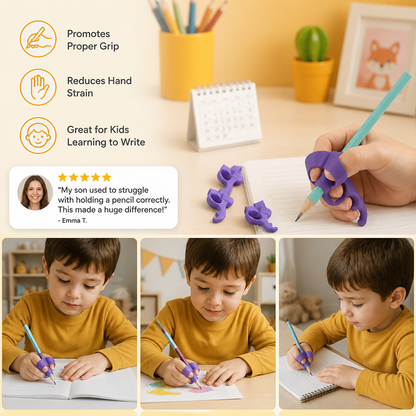 Ergonomic Silicone Pencil Grips