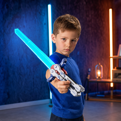 Glowing Telescopic Butterfly Sword Toy