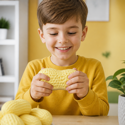 Jumbo Peanut Squishy Stress Toy