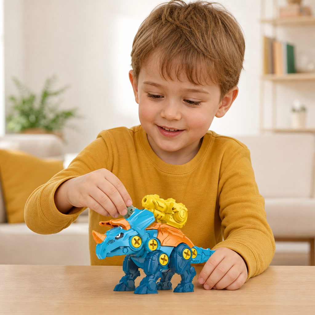 DIY Build & Transform Dinosaur Egg Toy