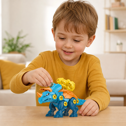 DIY Build & Transform Dinosaur Egg Toy