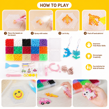 DIY Glow-in-the-Dark Water Bead Craft Kit