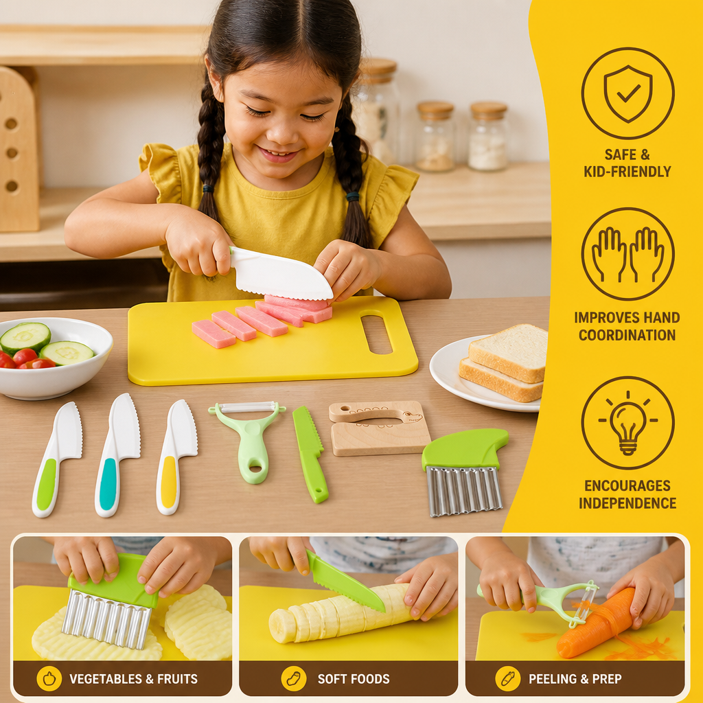 Safe Kitchen Set – for little gourmet chefs