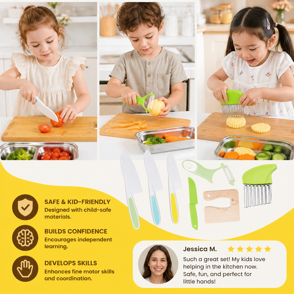 Safe Kitchen Set – for little gourmet chefs