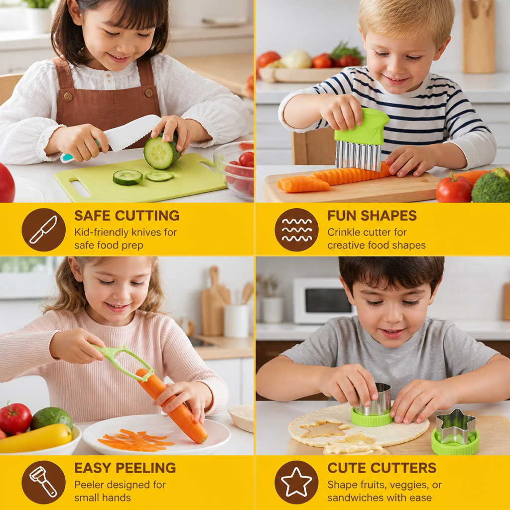Safe Kitchen Set – for little gourmet chefs