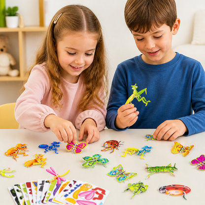 3D Cartoon Puzzle Set for Children