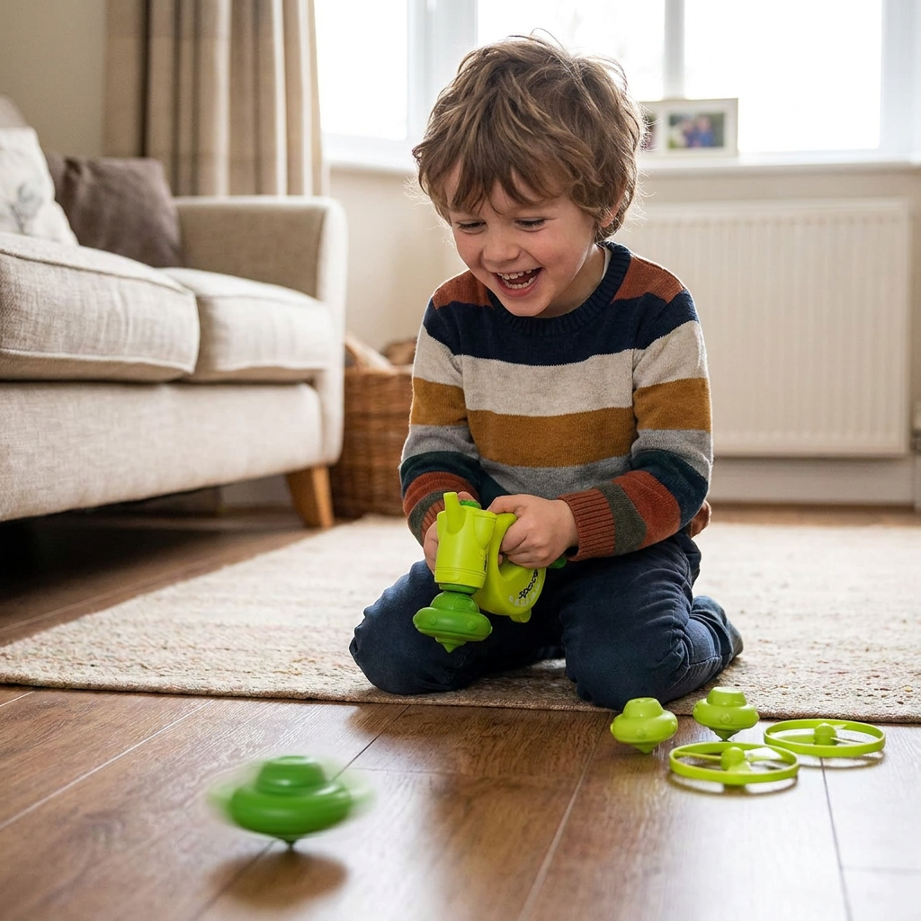 5-in-1 Gyro Educational Toy – Spinning, Balancing & Stacking Skill Game for Kids