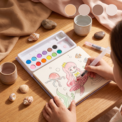 All-in-One Watercolour Painting Book