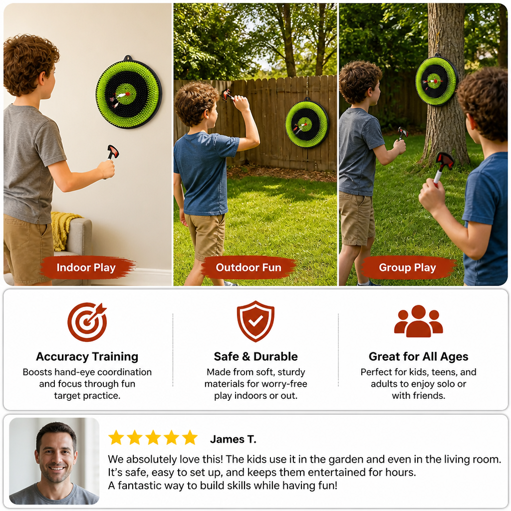 Backyard Axe Throwing Game