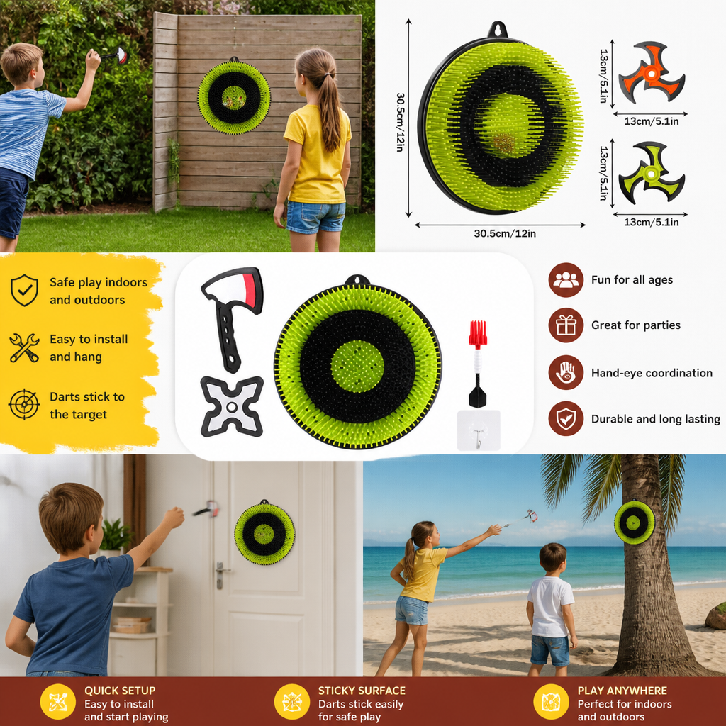 Backyard Axe Throwing Game