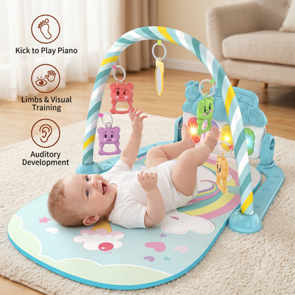 Musical Baby Pedal Piano for Limbs Coordination and Visual & Auditory Training