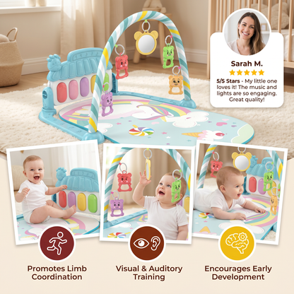 Musical Baby Pedal Piano for Limbs Coordination and Visual & Auditory Training