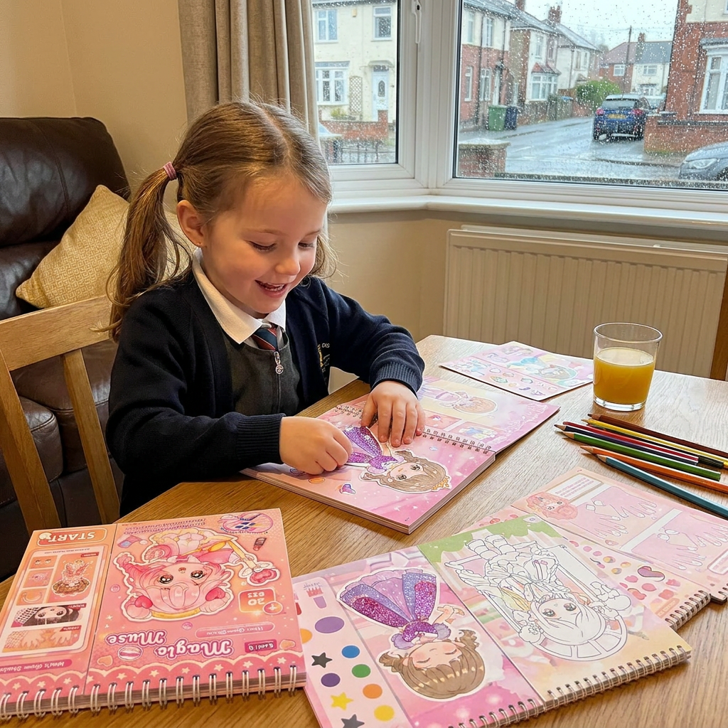 Princess Dress-Up Sticker Activity Book