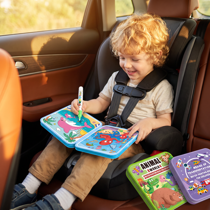 Magic Water Drawing Book – Reusable Mess-Free Colouring Fun