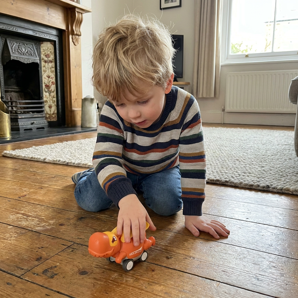 Press & Go Dinosaur Cars – Rolling Dinosaur Toys for Kids