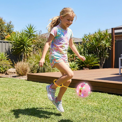 LED Ankle Skip Ball – Interactive Jumping Toy for Kids