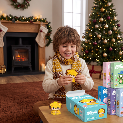 Adorable Animal Building Blocks Advent Calendar for Kids
