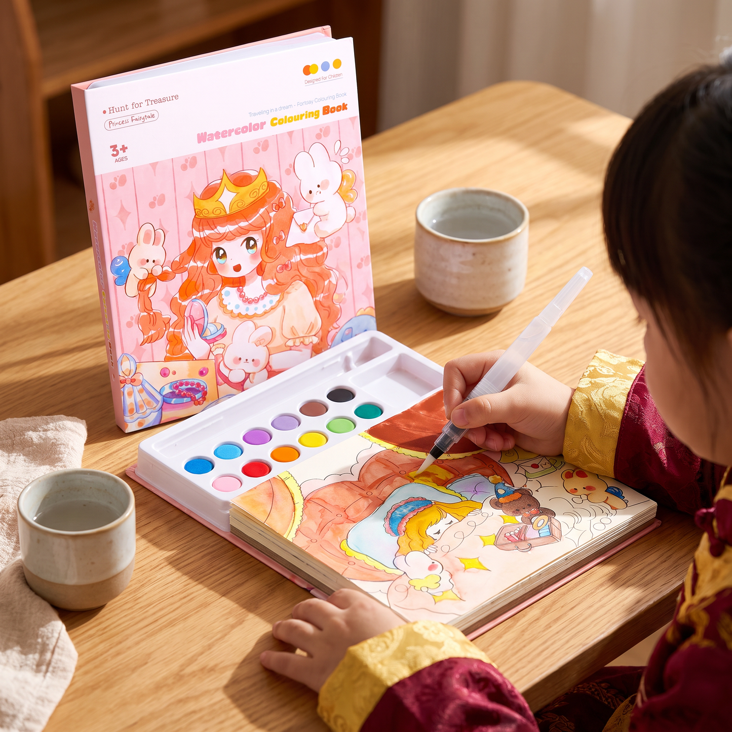 All-in-One Watercolour Painting Book