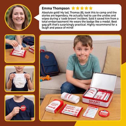 Funny Shart Survival Kit – Ultimate Poop Prank Gift Set