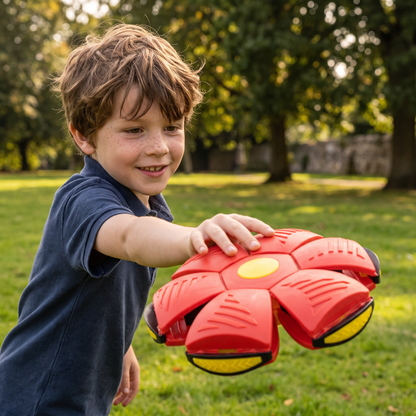 Magic Transforming Flying Disc Ball – Interactive Toy for Kids