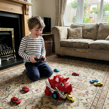 Remote Control Dino Car Chomper Truck