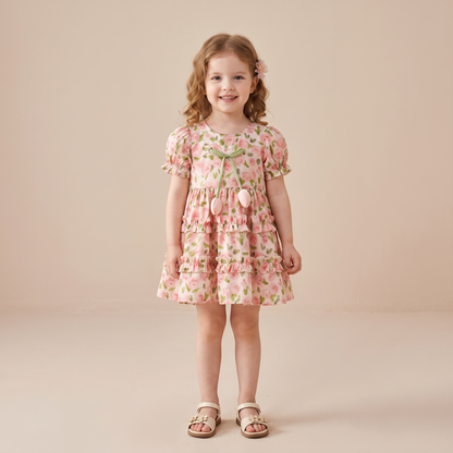 Rose Garden Ruffle Dress