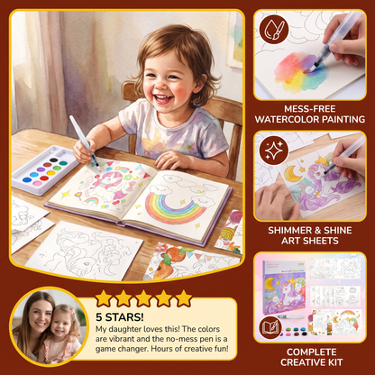 All-in-One Watercolour Painting Book