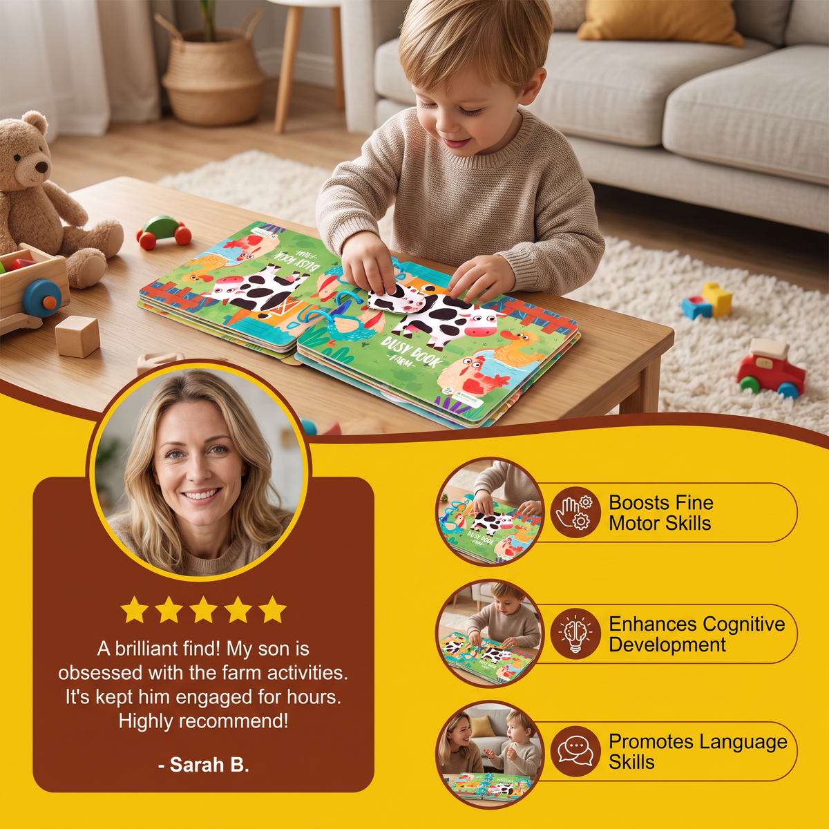 Montessori Children's Employment Discovery Book
