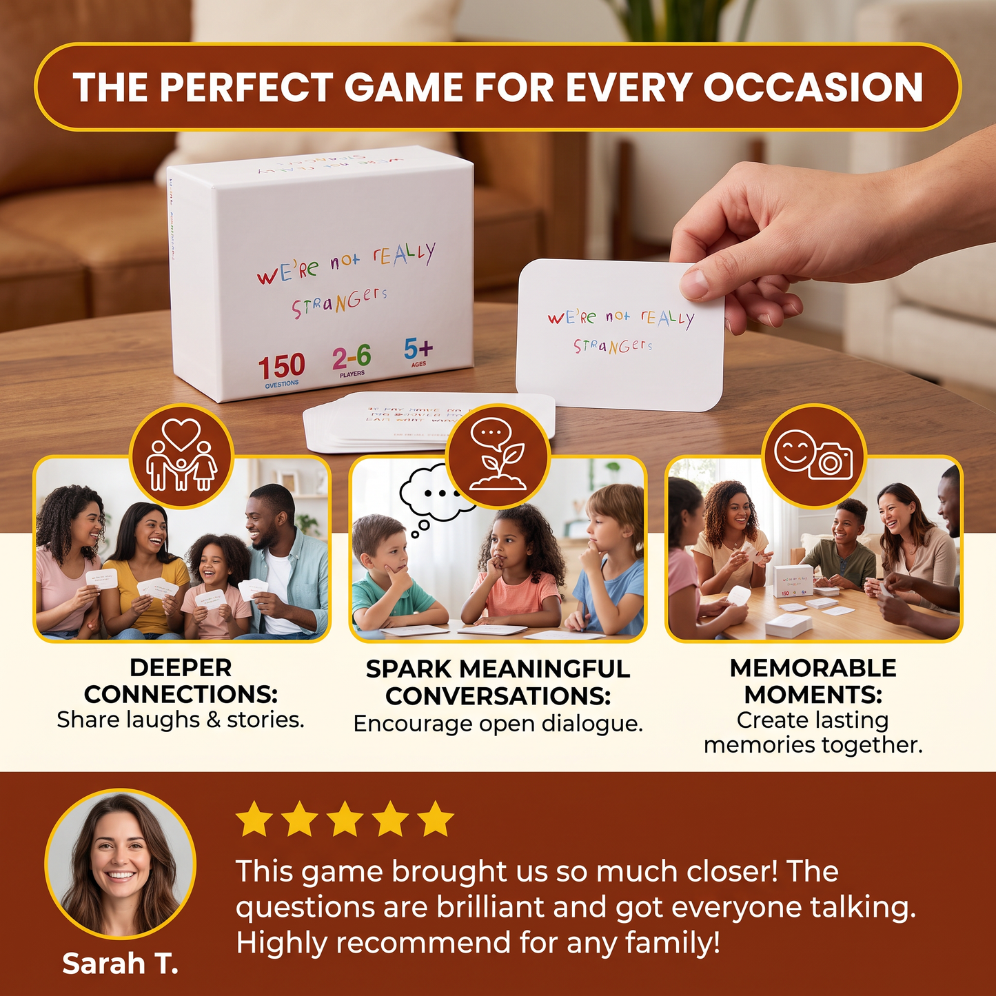 Kids Questions Family Game - The Perfect Game for every Occasion