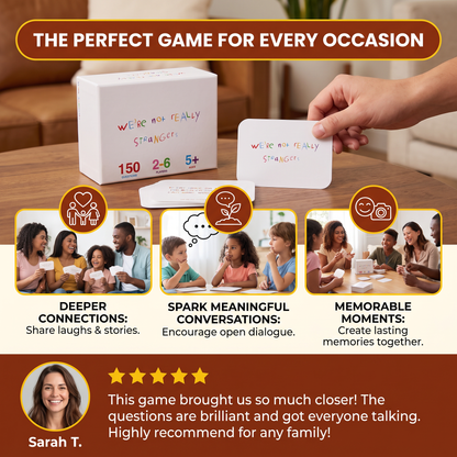 Kids Questions Family Game - The Perfect Game for every Occasion
