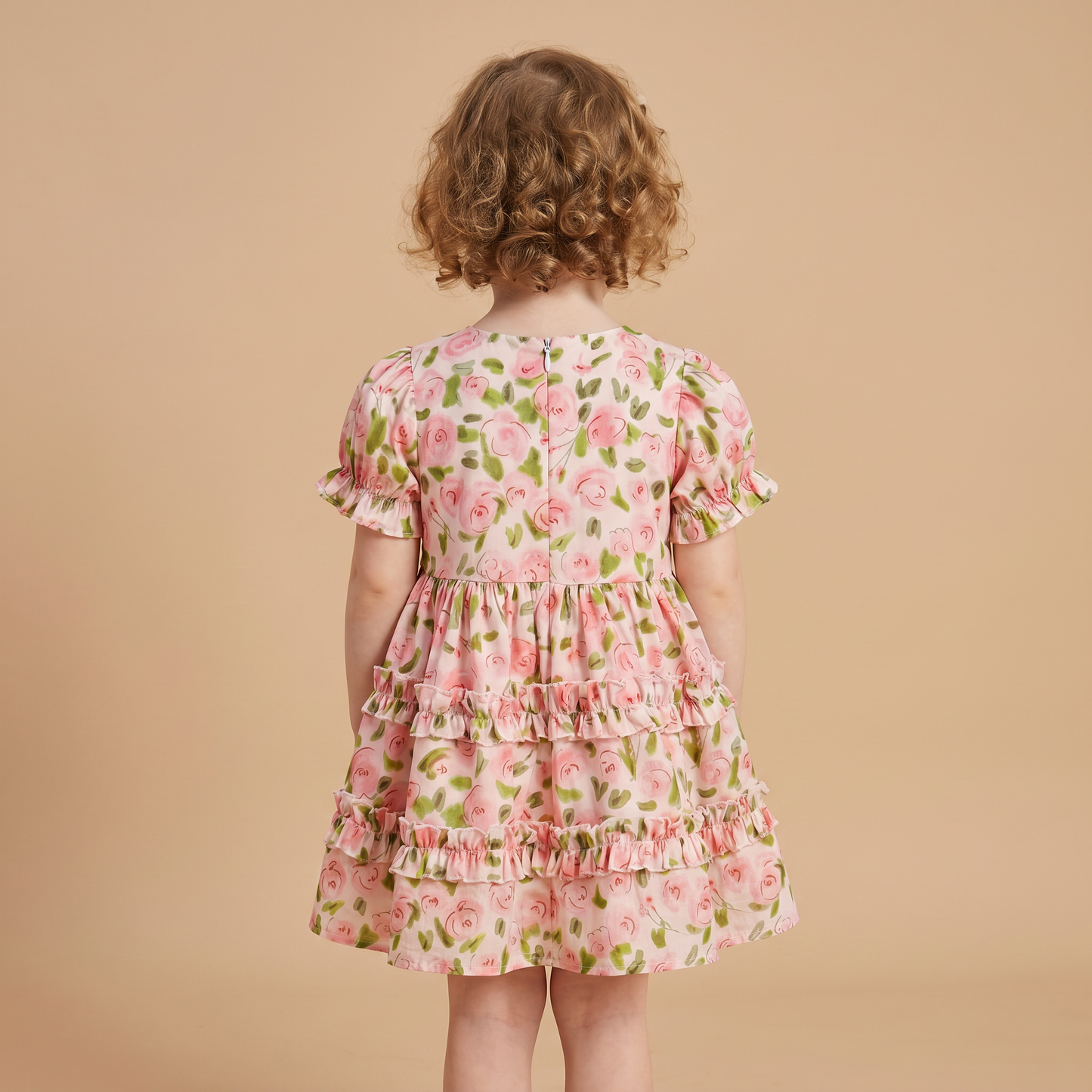 Rose Garden Ruffle Dress