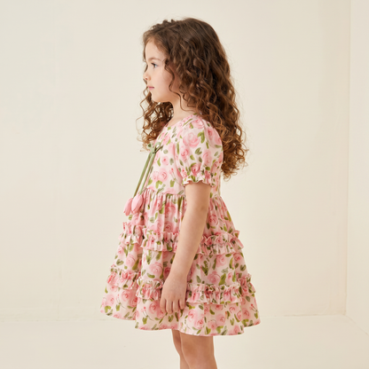 Rose Garden Ruffle Dress