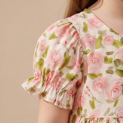 Rose Garden Ruffle Dress
