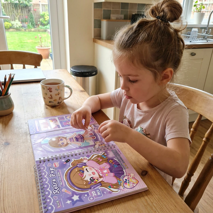 Princess Dress-Up Sticker Activity Book