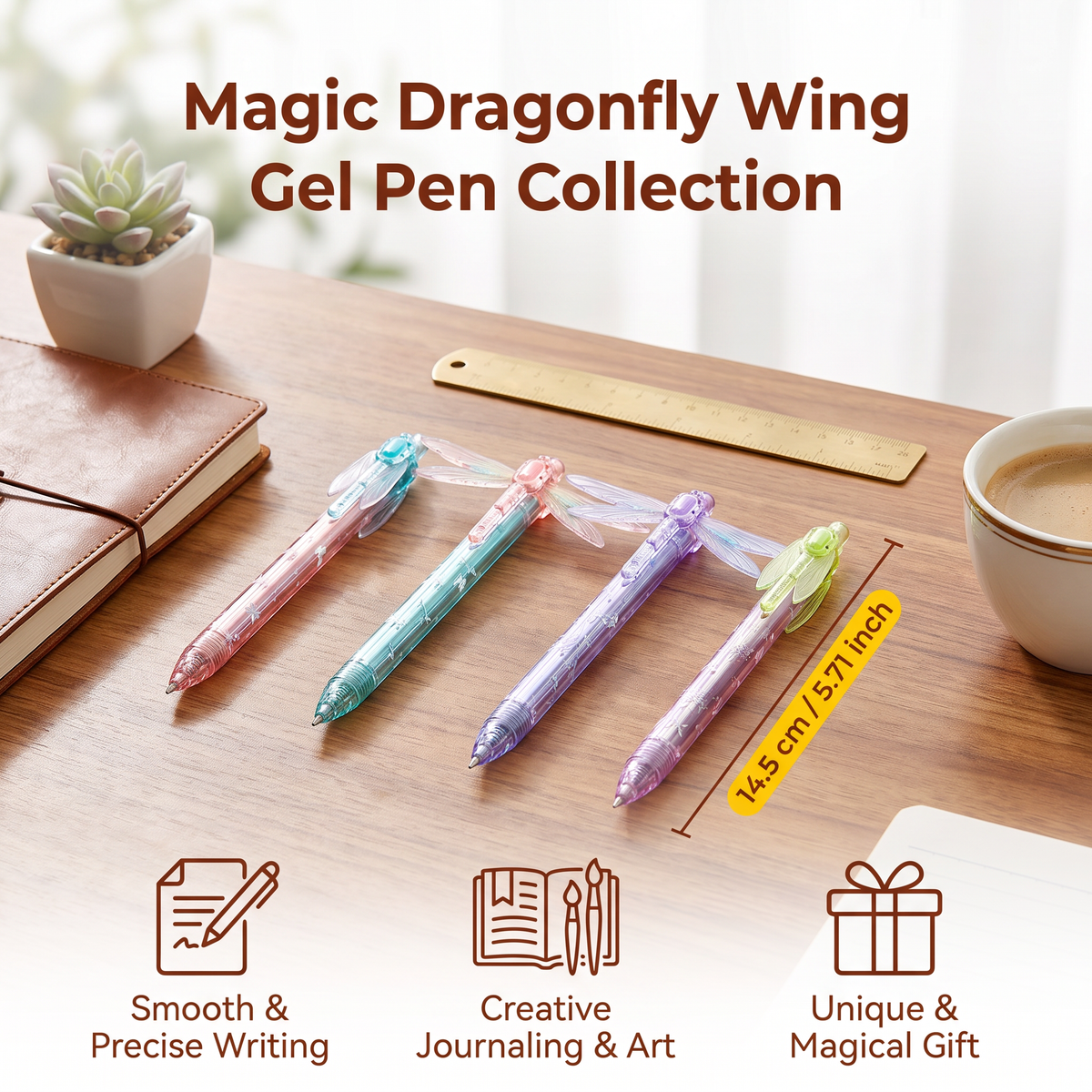 Magic Dragonfly Wing Gel Pen
