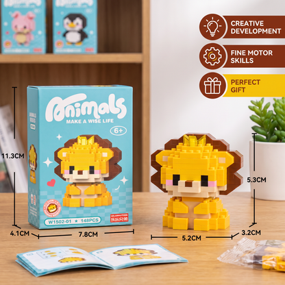 Adorable Animal Building Blocks Advent Calendar for Kids