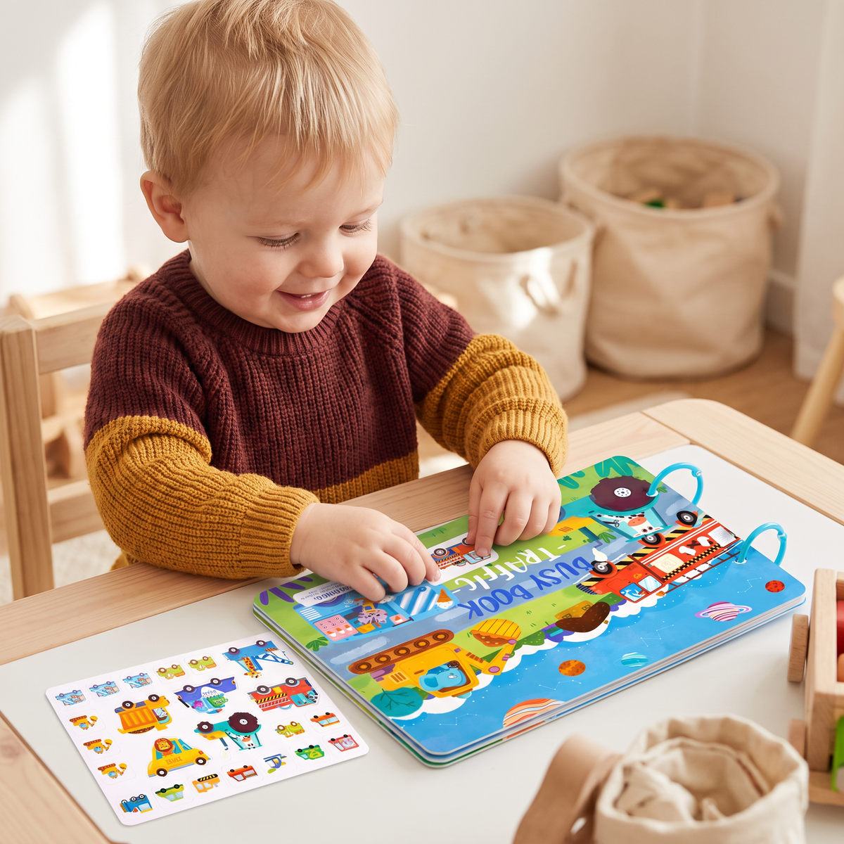 Montessori Children's Employment Discovery Book